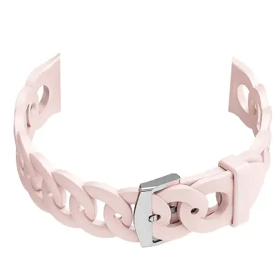 Roza silikonski pašček za uro Združljiv s Samsung in Huawei  M