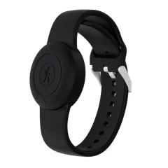 Silikonski zaščitni etui za trak Apple AirTag - kratek Black