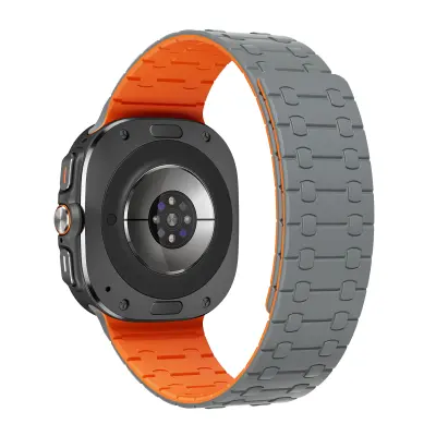 Samsung Ultra AP magnetni paš za uro Grey+Orange