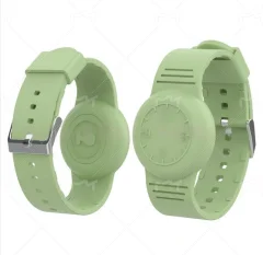 Silikonski zaščitni etui za zapestnico AirTag Green