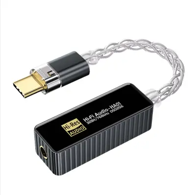 BJ06(HA01) Adapter za slušalke tipa C na 3,5 mm Grey