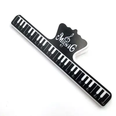 Komplet 2 glasbenih sponk Black