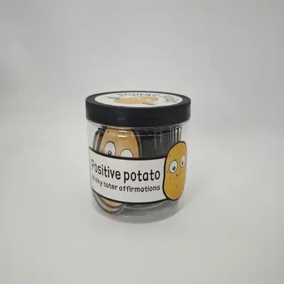 Komplet kartic za čustveno podporo - 60 praznih kartic   Krompir