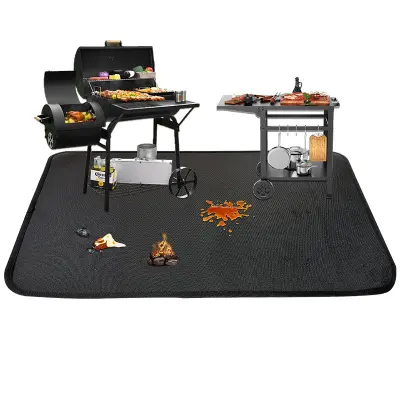 Ognjevarna in toplotno odporna podloga za žar - izjemno velika 80"x48"