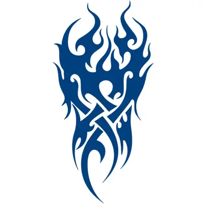 Nalepke za tetovaže - hitra in enostavna namestitev (2 lista)   Model 10