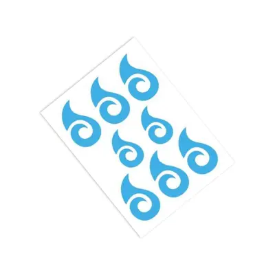 10 kosov začasnih tetovaž   Model 1