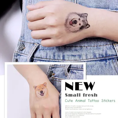 Paket 10 listov začasnih tetovaž   Model 6