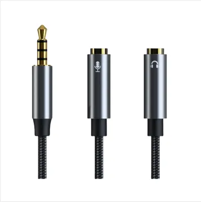 CB01 Adapter za slušalke in mikrofon z razdelilnikom zvoka   Model 2