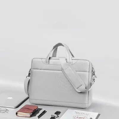 Torba za prenosnik z nadgrajeno zračno blazino Grey XL