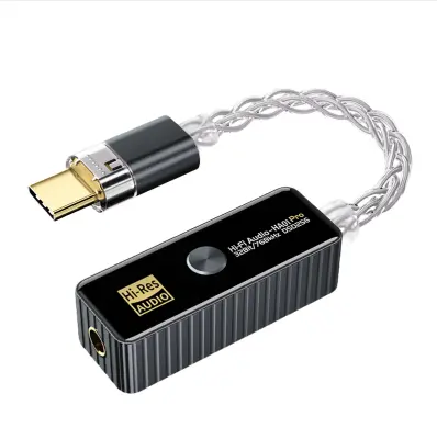 BJ06-Pro (HA01 PRO) adapter za slušalke tipa C na 3,5 mm Grey