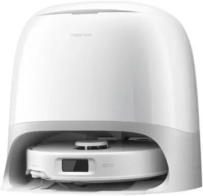 Robotski sesalnik ROBOROCK Qrevo Curv 5A1 s samopraznilno postajo, bel