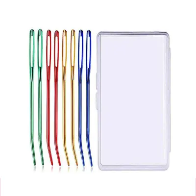 Komplet pletilnih igel - Tope igle z velikim ušesom (8 kosov)