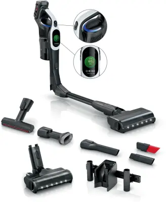 Sesalnik BOSCH BCS1041WAC Unlimited 10, bel