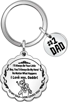 Eleganten obesek za ključe iz nerjavečega jekla   Model 7