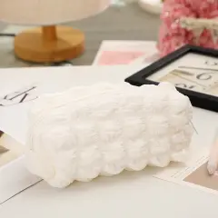 Pencil Case Cream Puff White