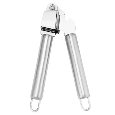 Stiskalnica za česen iz nerjavečega jekla Grey