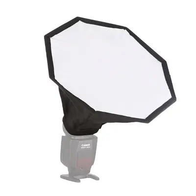 Bliskavica fotoaparata Softbox Difuzor Oblika osmerokotnika  S