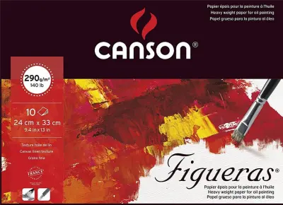 Blok Canson Figueras 24x33 cm 290 g, 10 listni