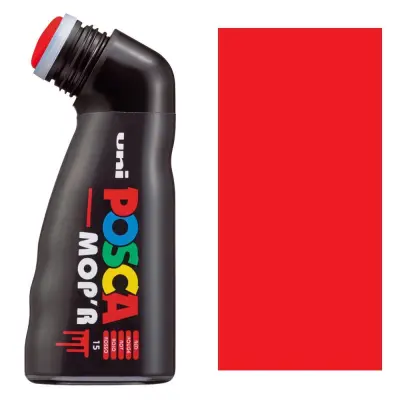 POSCA Uni flomaster; konica 3-19 mm gobica; rdeč