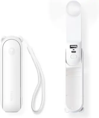 Mini ventilator, Ročni ventilator, Žepni ventilator (Roza) | HANDFAN