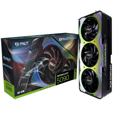 Grafična kartica nVidia RTX5090 Palit GameRock - 32GB GDDR7 (NE75090019R5-GB2020G)