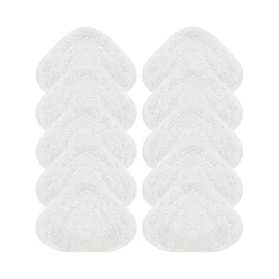 10Pcs Sesalnik Mop Pads Pralne Trikotne Mop Pads Orodje za Čiščenje Tla