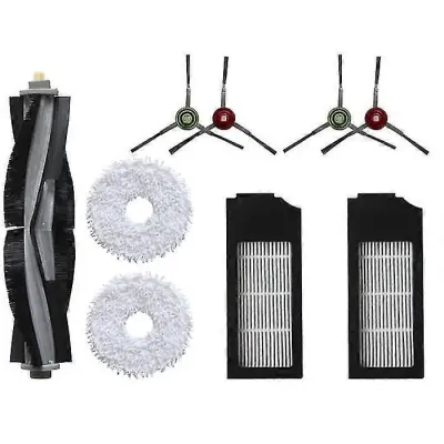 Glavna krtača Stranske krtače HEPA filter Združljiv Ecovacs X1omni X1turbo Robotski sesalnik Dodatki Sesalni dodatek