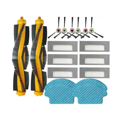 Zamenjava za Debot De55 De53 De35 Robotski sesalnik Glavna stranska krtača Hepa Filter Mop Cloth S