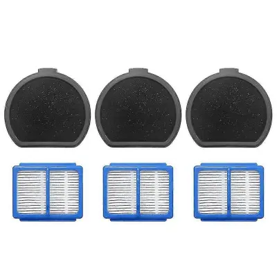 6Pcs Hepa Filter, Združljiv z Qx9-1-50ib Askqx9 Sesalnik Filter Bombaž Nadomestni deli