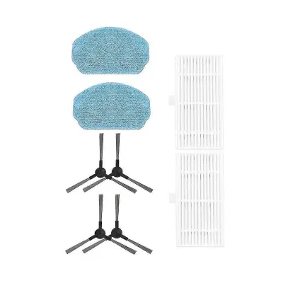 Stranska krtača Filter Mop Pad Komplet nadomestnih delov za dodatke za robotski sesalnik BR150/BR151