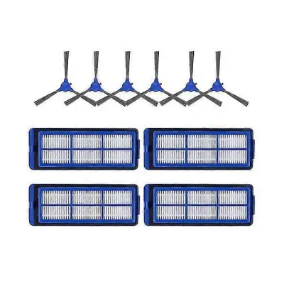 Hepa filter s stransko krtačo, združljiv z Eufy 11s Max 15c Max, dodatki za robotski sesalnik, dodatek za sesalnik