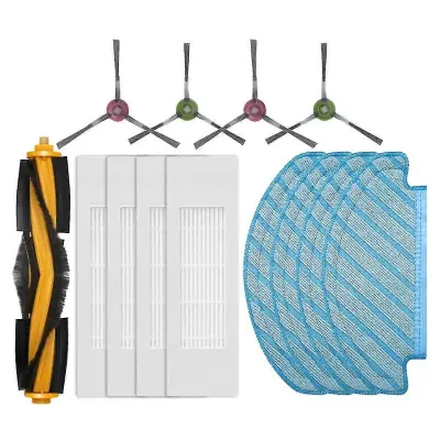 Za Debot N10 / N10 Plus Roller Stranska Krtača Hepa Filter Mop Krpe Robotski Sesalnik Dodatki