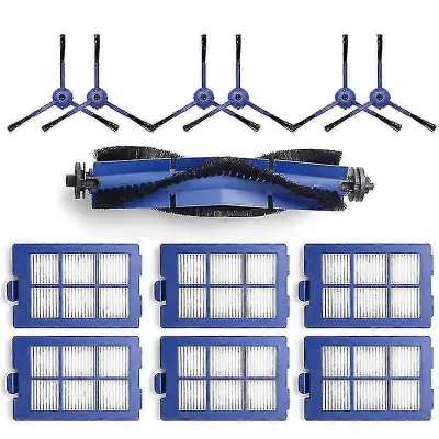 Hibridni robotski sesalnik Robovac X8, glavna krtača, HEPA filter, krpe za brisanje