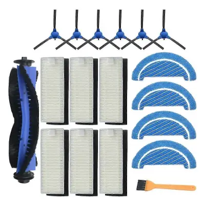 Robotska stranska krtača HEPA Filter Mop Cloth for Excellence 1090 Robotski sesalnik Deli Dodatki