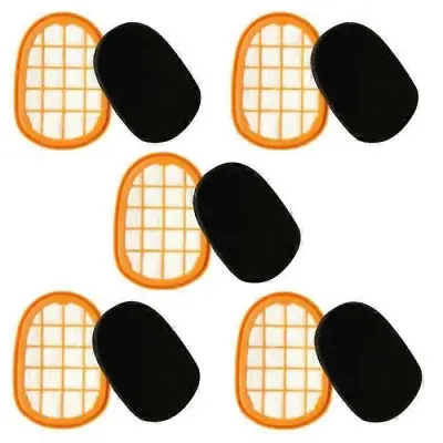 Dodatki za sesalnik za Philips Fc6822 Fc6823 Fc6827 Fc6908 Fc6906 Fc6904 Filter bombaž, 5 parov