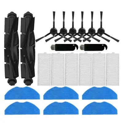 Za PVCR 6001 IQ Home Aqua/ VRR80214VB VRR94314VB Robotski sesalnik Glavna stranska krtača Filter Mop HEPA