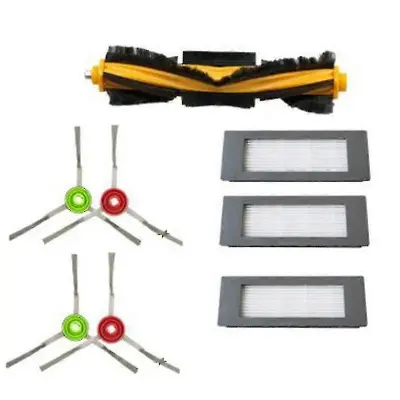 8Pcs Nova Roller Krtača Stranska Krtača Filter za Ecovacs Deebot Ozmo 900 Dn5g Robotski Sesalnik Dodatki