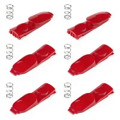 6Pcs Sesalnik Glava/Palica Tube Sponka Zapah Zapah za V7 V8 V10 V11 V15 Sesalnik Nadomestno Orodje z Vzmeti