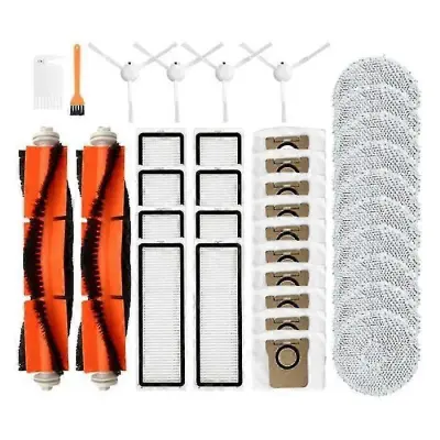 Krtača, nadomestna krpa za filter, združljiva z Xiaomi Dreamebot L10s Ultra Robotski sesalnik Dodatki Dodatek za sesalnik