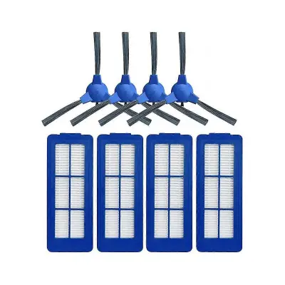 Komplet stranske krtače filtra Dodatki za zamenjavo mešanih delov, primerni za hibridni sesalnik Robovac G10 G30