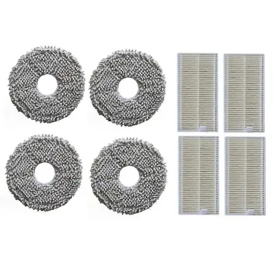 8Pcs Zamenjava za V12 V10 Robotski Sesalnik Dodatki Pralni Mop Krpo HEPA Filter
