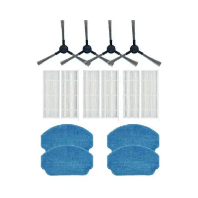 6Pcs Filter stranske krtače Mop Cloth za robotski sesalnik Br150 Br151/ Br150 Br151 / Br150 Br151