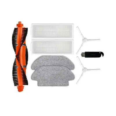 S10 S12 B106gl Robotski sesalnik Rezervni deli Glavna stranska krtača HEPA Filter Mop Cloth Dodatki