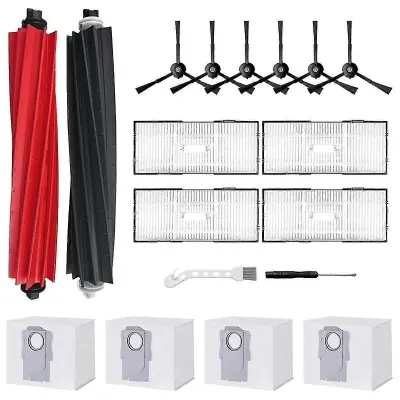 Za S8+/S8 Pro Ultra robotski sesalnik Dodatki Komplet nadomestnih delov Valjčne krtače Vrečke za prah za sesalnik