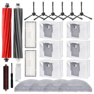 Za S8 Pro Ultra robotski sesalnik Glavna stranska krtača HEPA filtri Mop Krpa Rezervni deli Dodatki