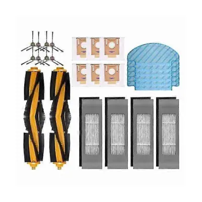 Nadomestni deli za robotski sesalnik N8 Pro Krpa za brisanje Stranska glavna krtača Vrečka za prah Filter Dodatek za sesalnik