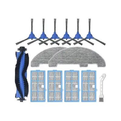 Glavna Krtača Silikonska Stranska Krtača Hepa Filter Mop Krpo Rezervni Deli za Sesalnik 850t