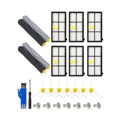 Rezervni deli za komplet dodatkov za sesalnik serije 800 900 gumijasta krtača stranska krtača filtra