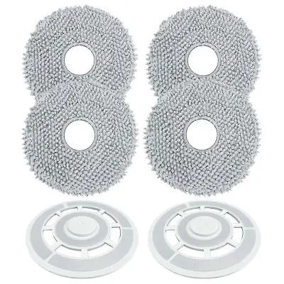 Podloga za brisanje z držalom za nadomestne dele kompleta dodatkov za robotski sesalnik Q/P10