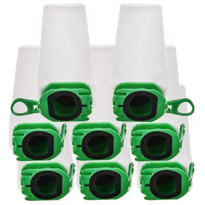 Nadomestne vrečke za akumulatorski sesalnik Vorwerk Kobold VB100 VB 100 FP100 100, 8 paketov